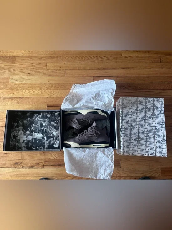 Jordan 4 Retro SP A Ma Maniére Violet Ore - Size 12M - Picture 6 of 9
